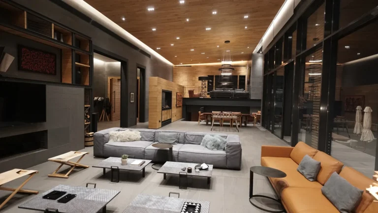 Villa H, Lebanon — living room